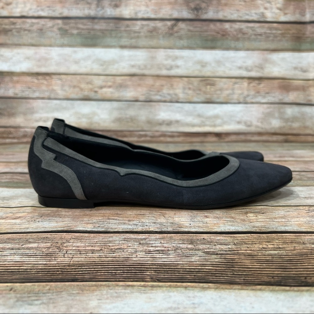 Hermes Black Suede Flats - Picture 5 of 8